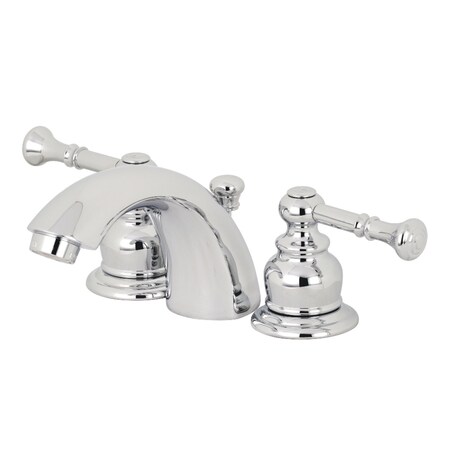 Kingston Brass KB951NL Mini-Widespread Bathroom Faucet, Polished Chrome KB951NL